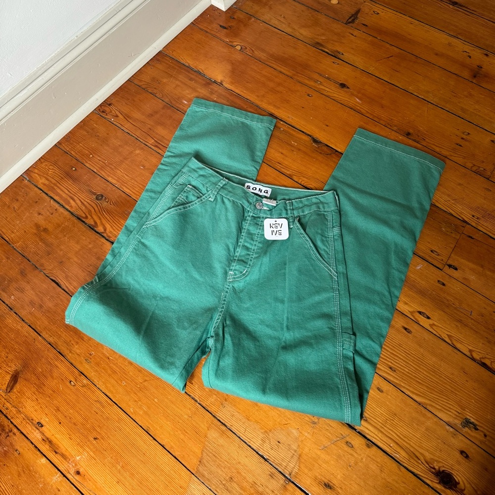 S.O.N.G. Green Carpenter Pants
